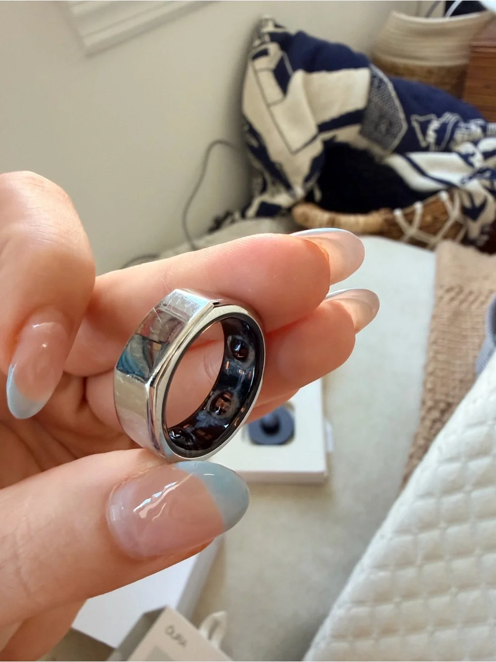 Oura Ring Gen 3 Silver size 9